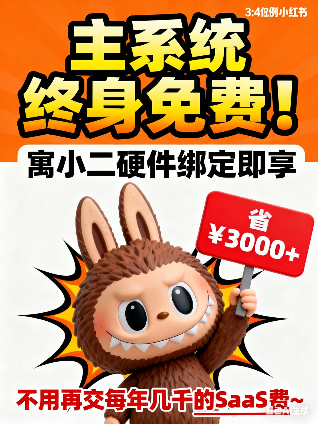 公寓智能电表系统终身免费！免 SaaS 费