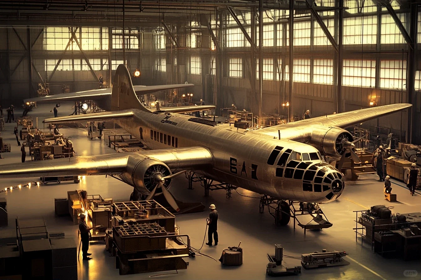 美国飞机工业机械图鉴