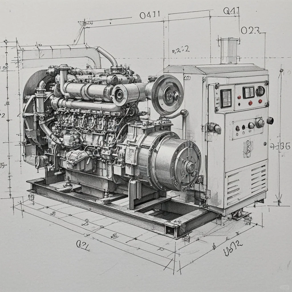 产品工业化设计｜机械发动机
