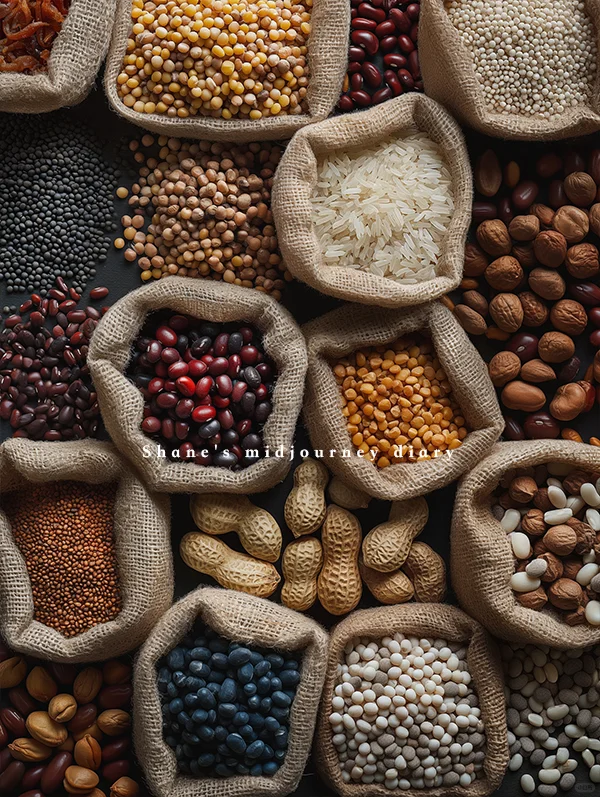 五谷杂粮｜midjourney