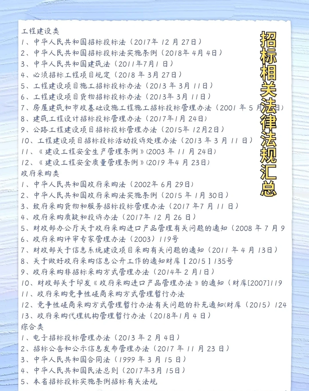 【招投标知识】零基础如何进入招标采购行业