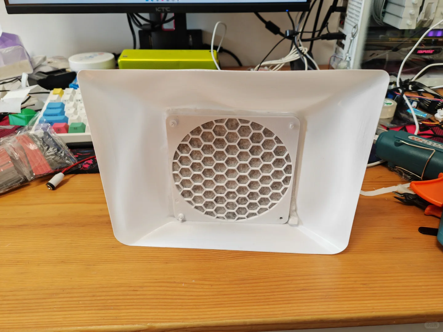 自制的烙铁废气净化器