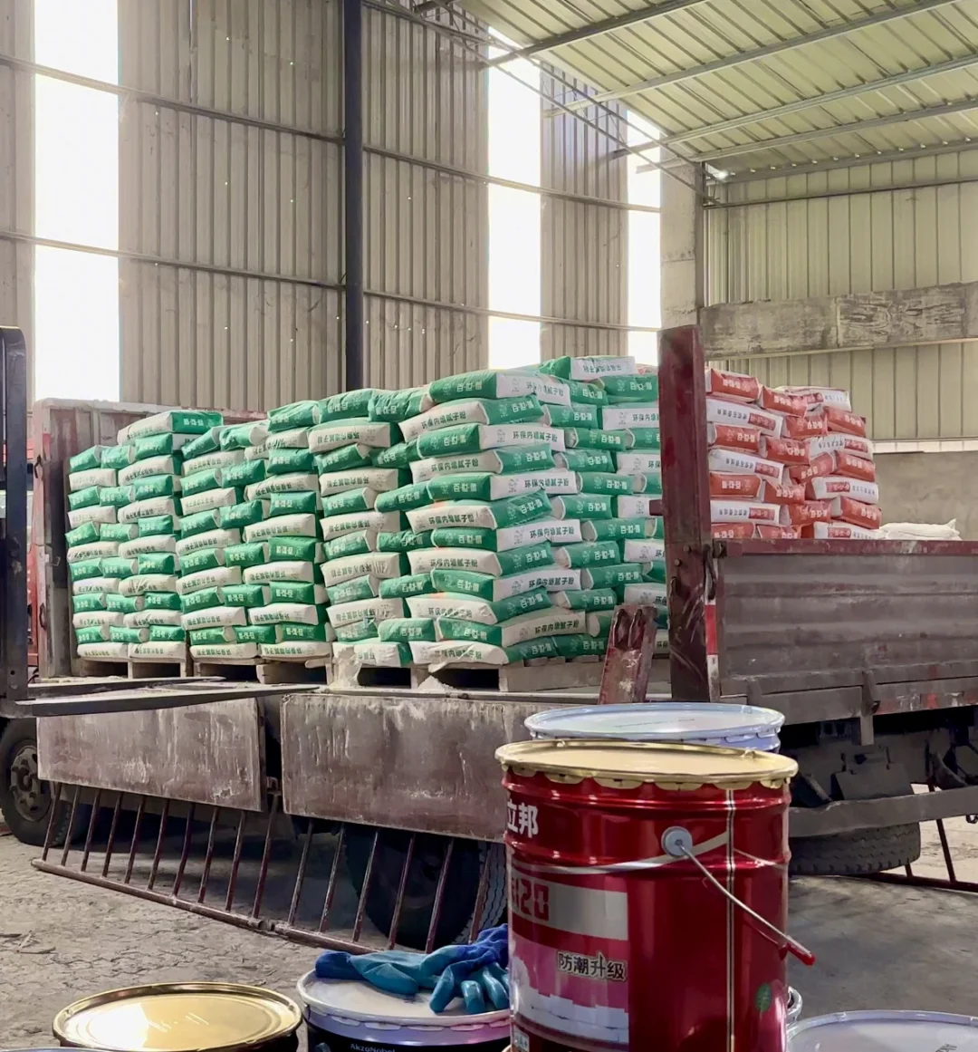 装修老板们，你的基装材料已到达?