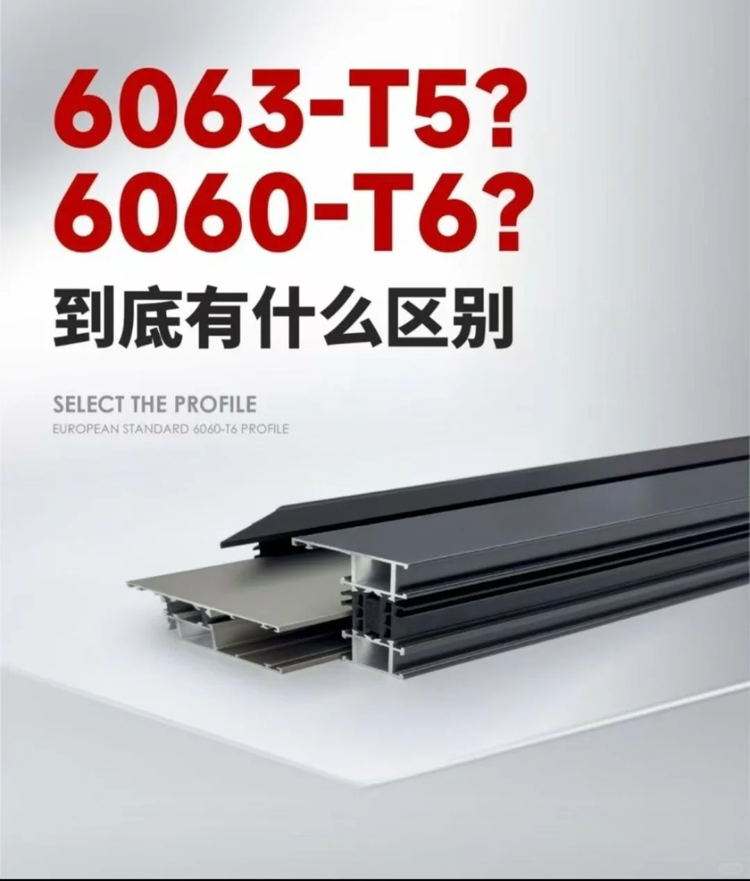 门窗铝材如何选择？6063-T5还是6060-T66