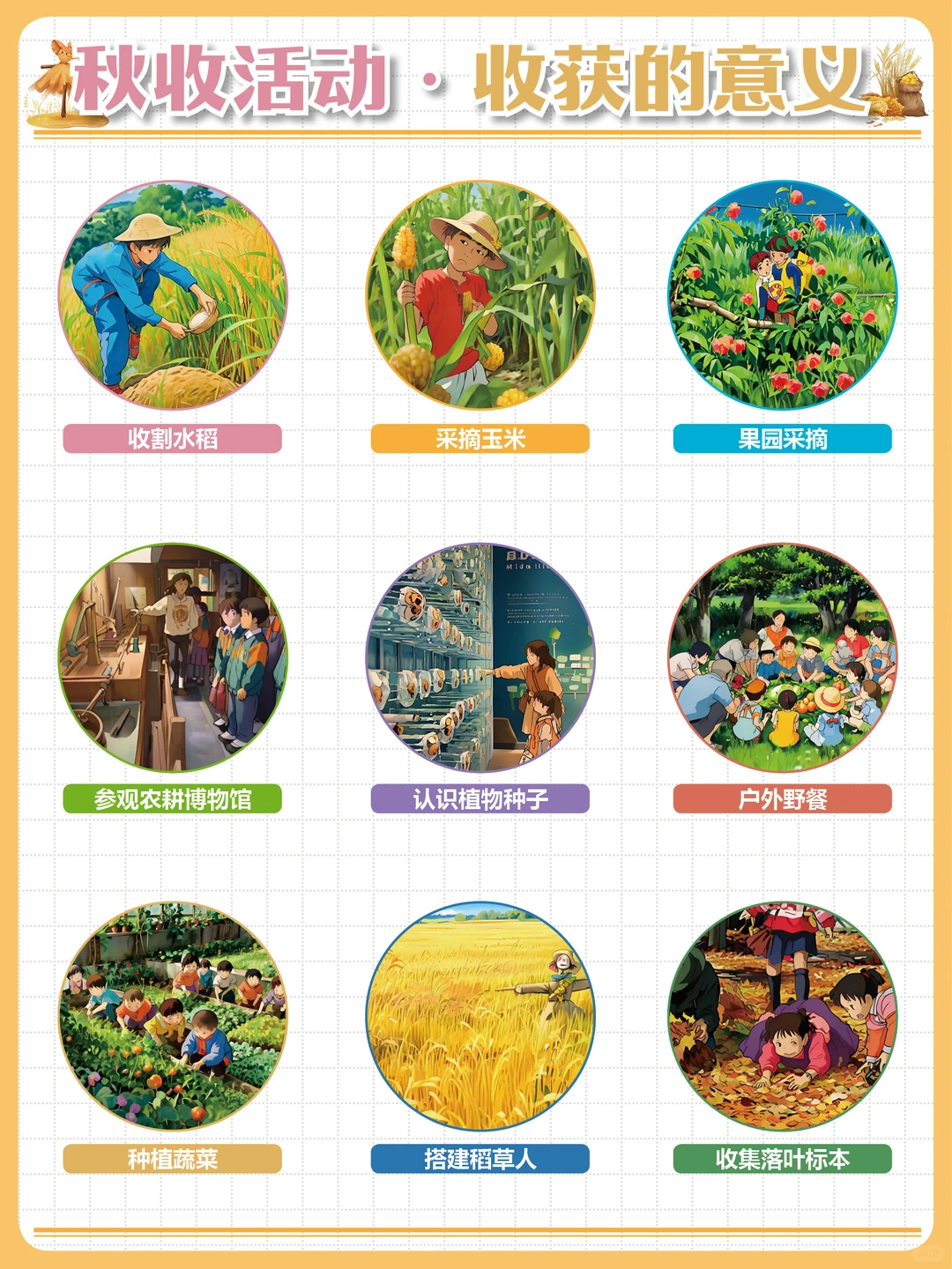 粒粒皆辛苦?让孩子了解丰收背后的故事