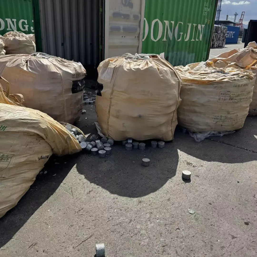 铝屑进口:宁波大榭码头查验现场