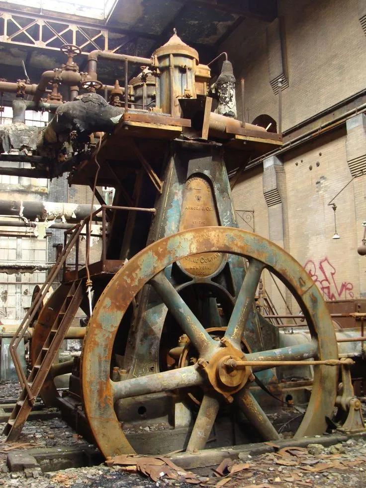 工业场景参考｜废弃工厂