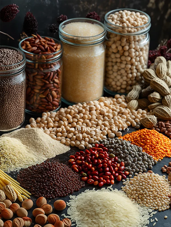 五谷杂粮｜midjourney