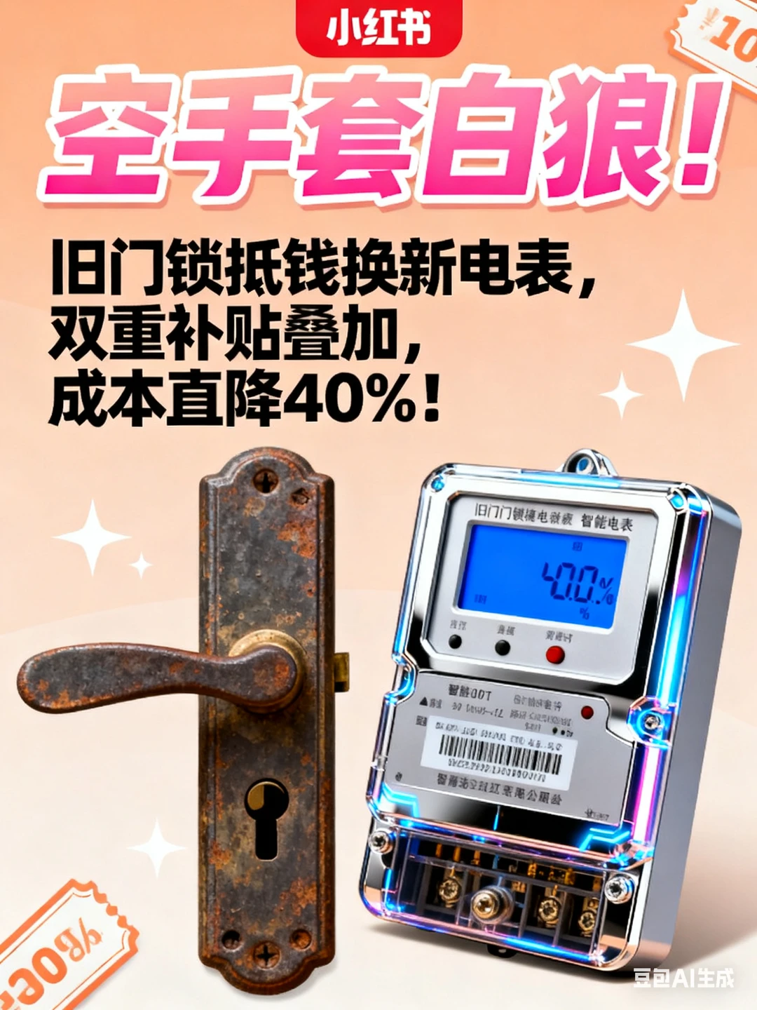 公寓智能电表以旧换新！成本直降 40%