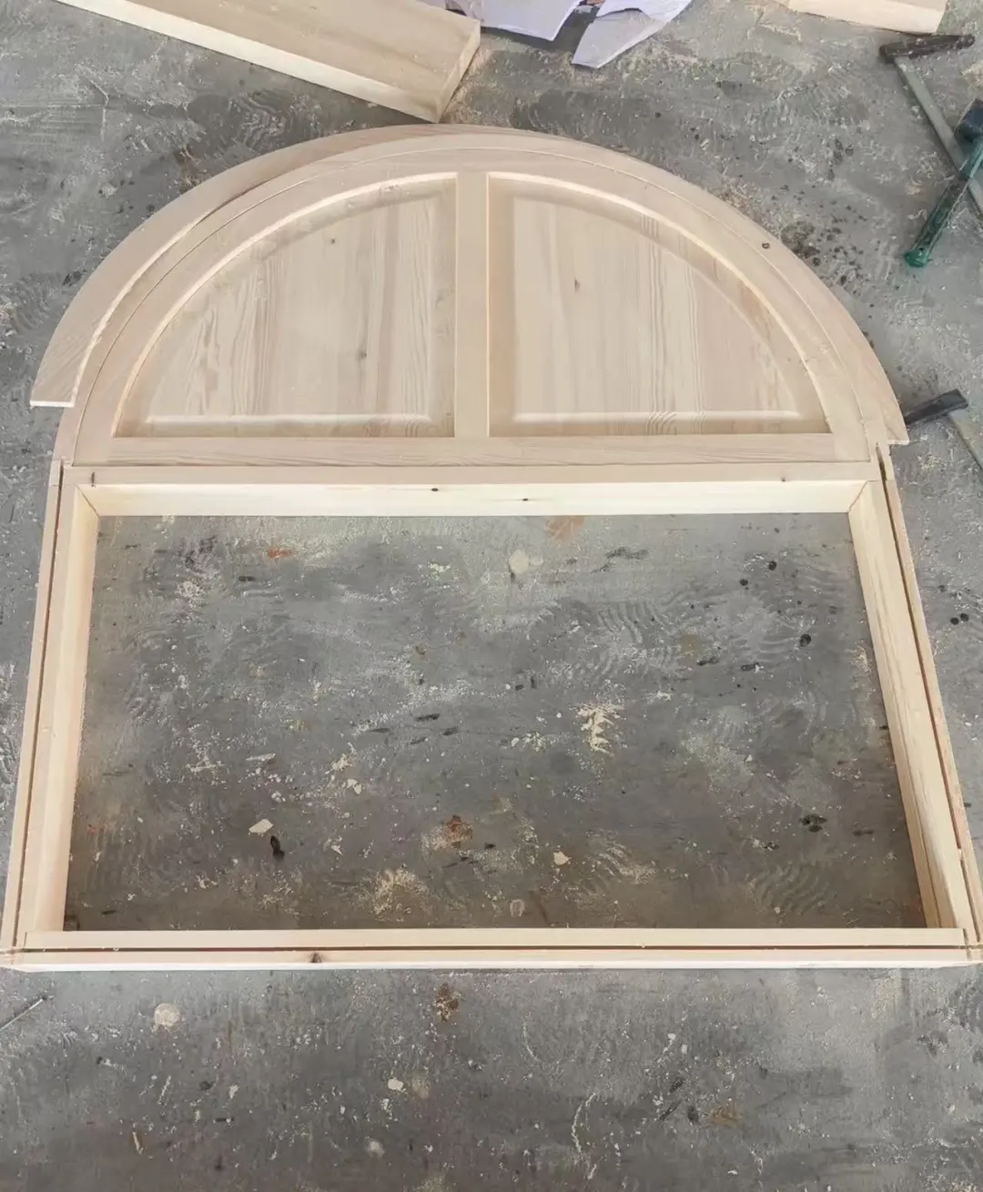 实木工厂车间实拍图