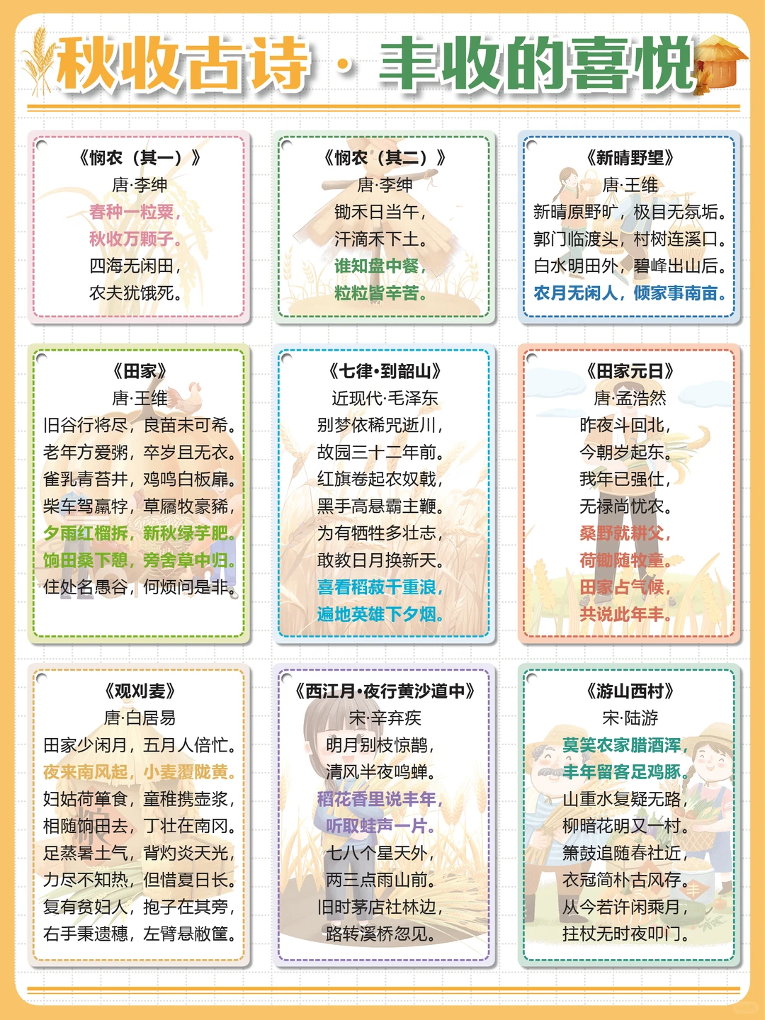 粒粒皆辛苦?让孩子了解丰收背后的故事