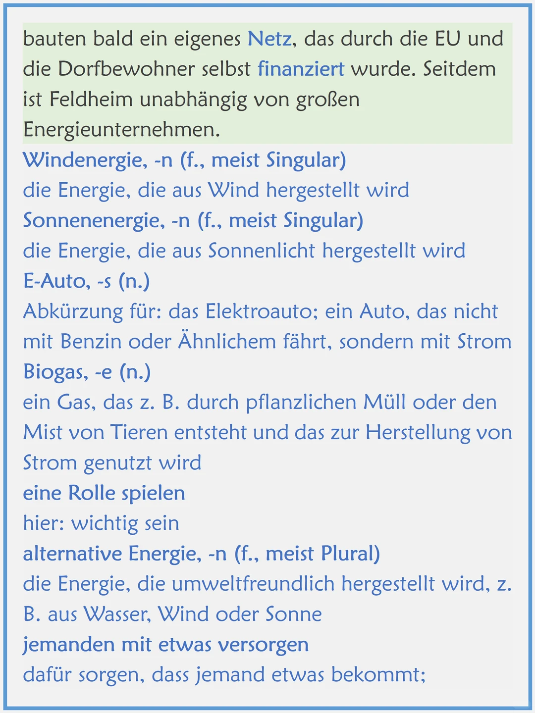 保护环境?使用可再生能源｜B1??DW