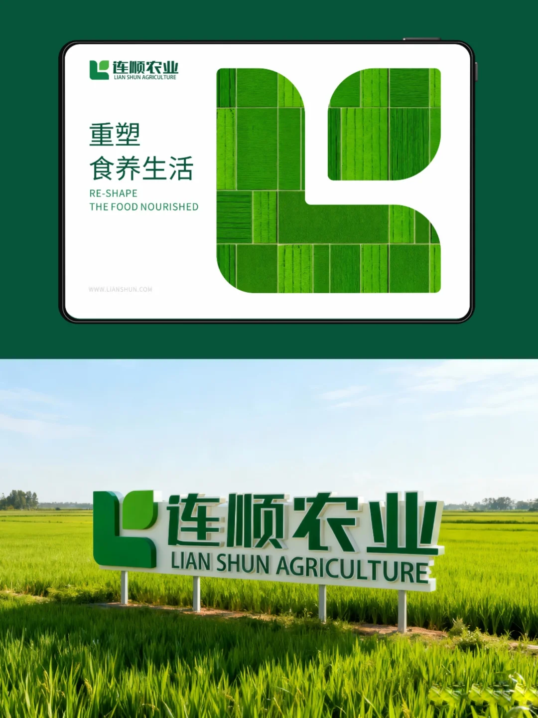 张家口连顺农业品牌设计