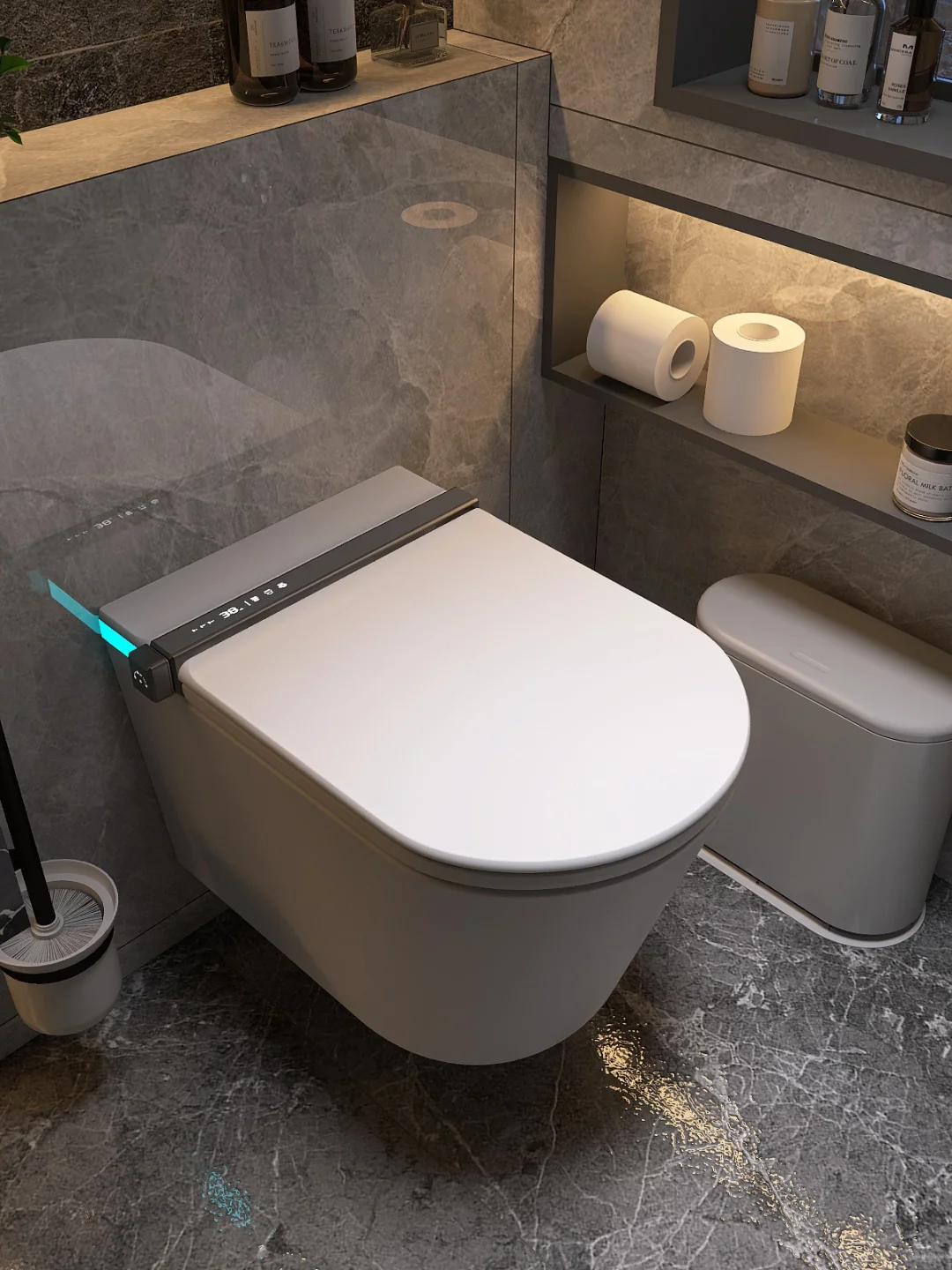 ?没想到这么成功，这浴室也太高级了