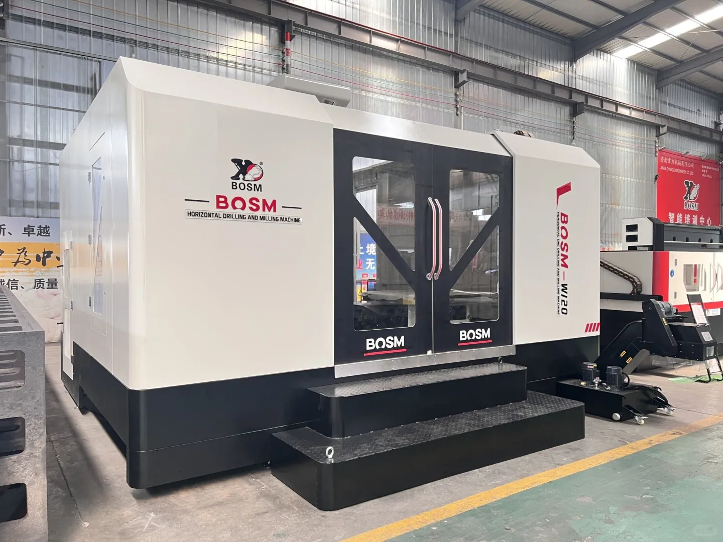 卧式数控加工中心满足圆盘类工件加工需求