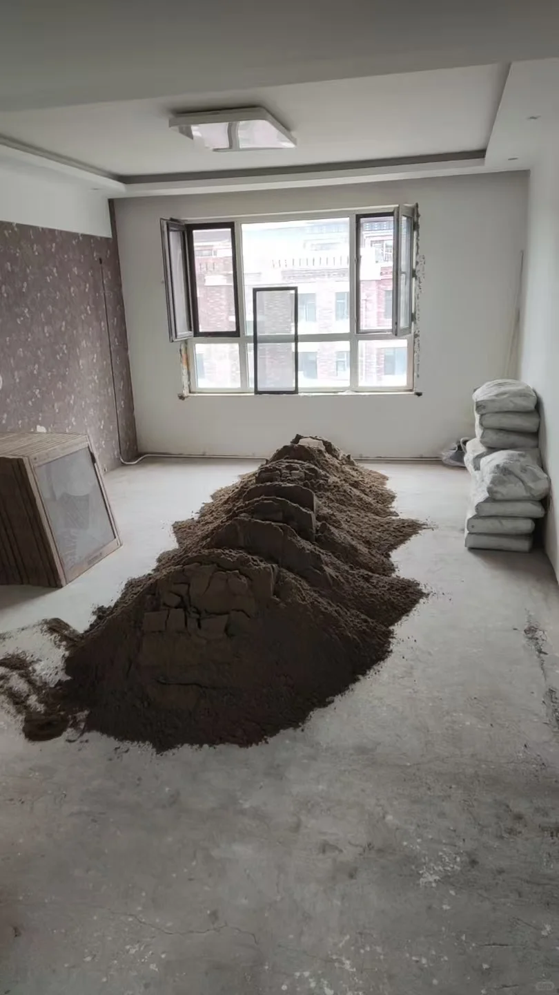 长春二手房95平翻修水泥沙子进场价格