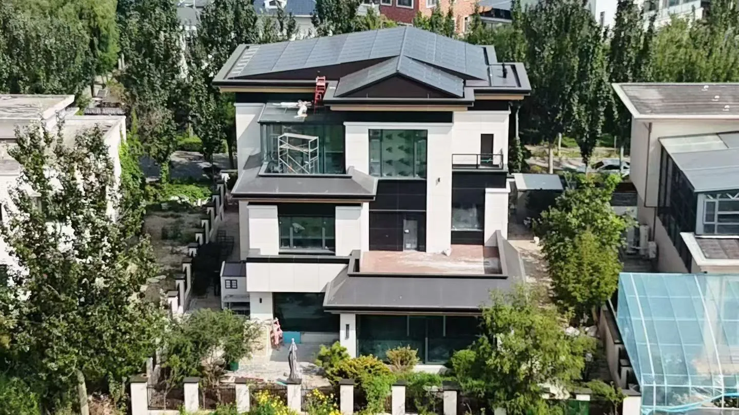 阳光家庭能源别墅光储充