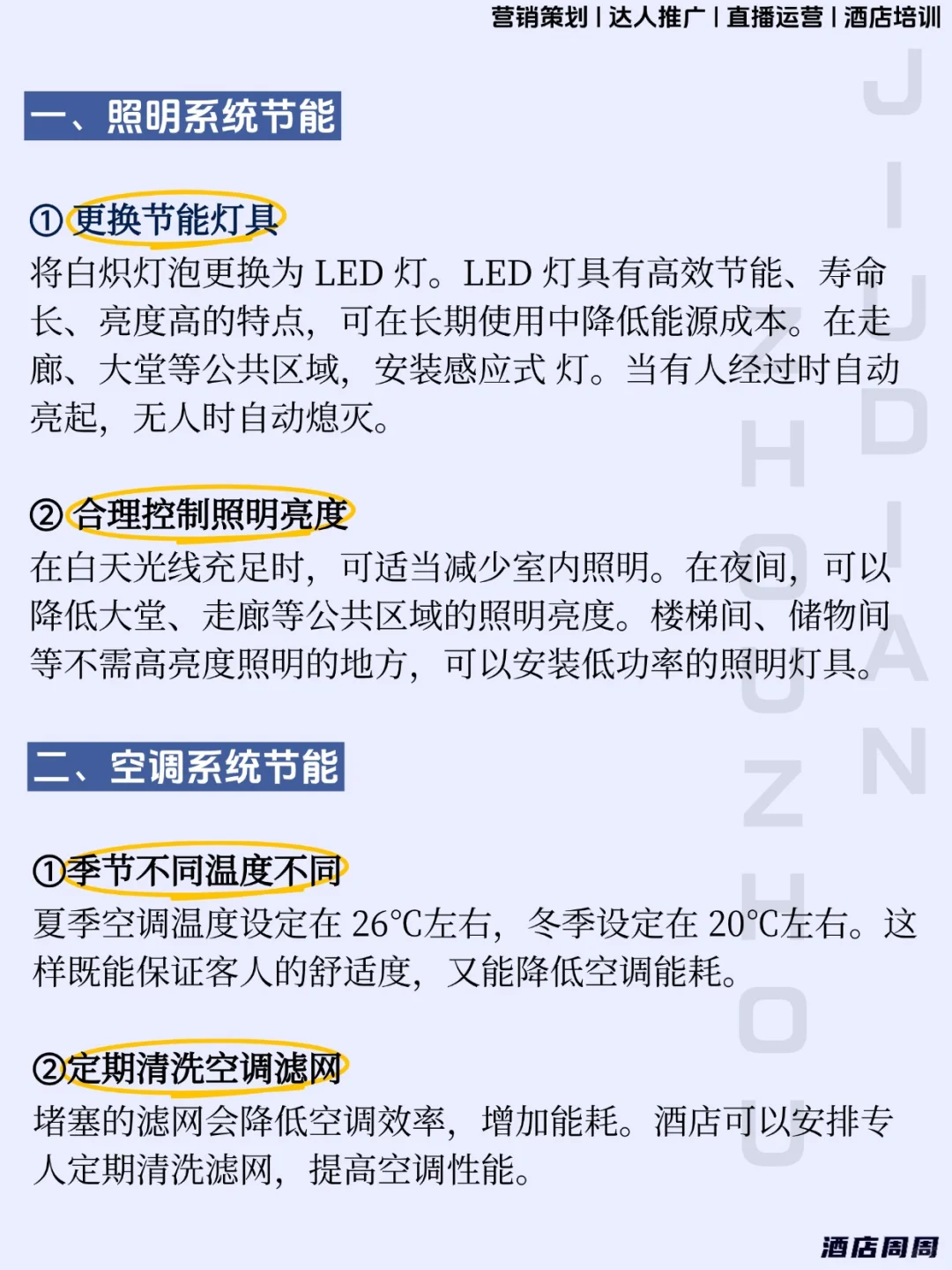 教你控制酒店成本⬇️要从节能降耗这件事做起