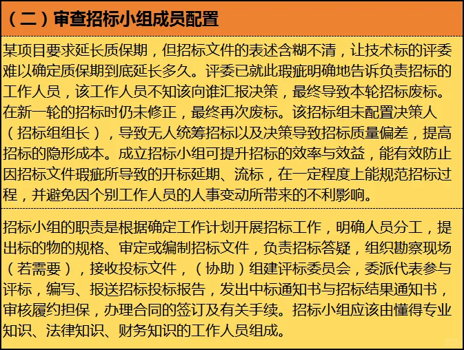 招标采购全过程审计 · 之三：审招标策划