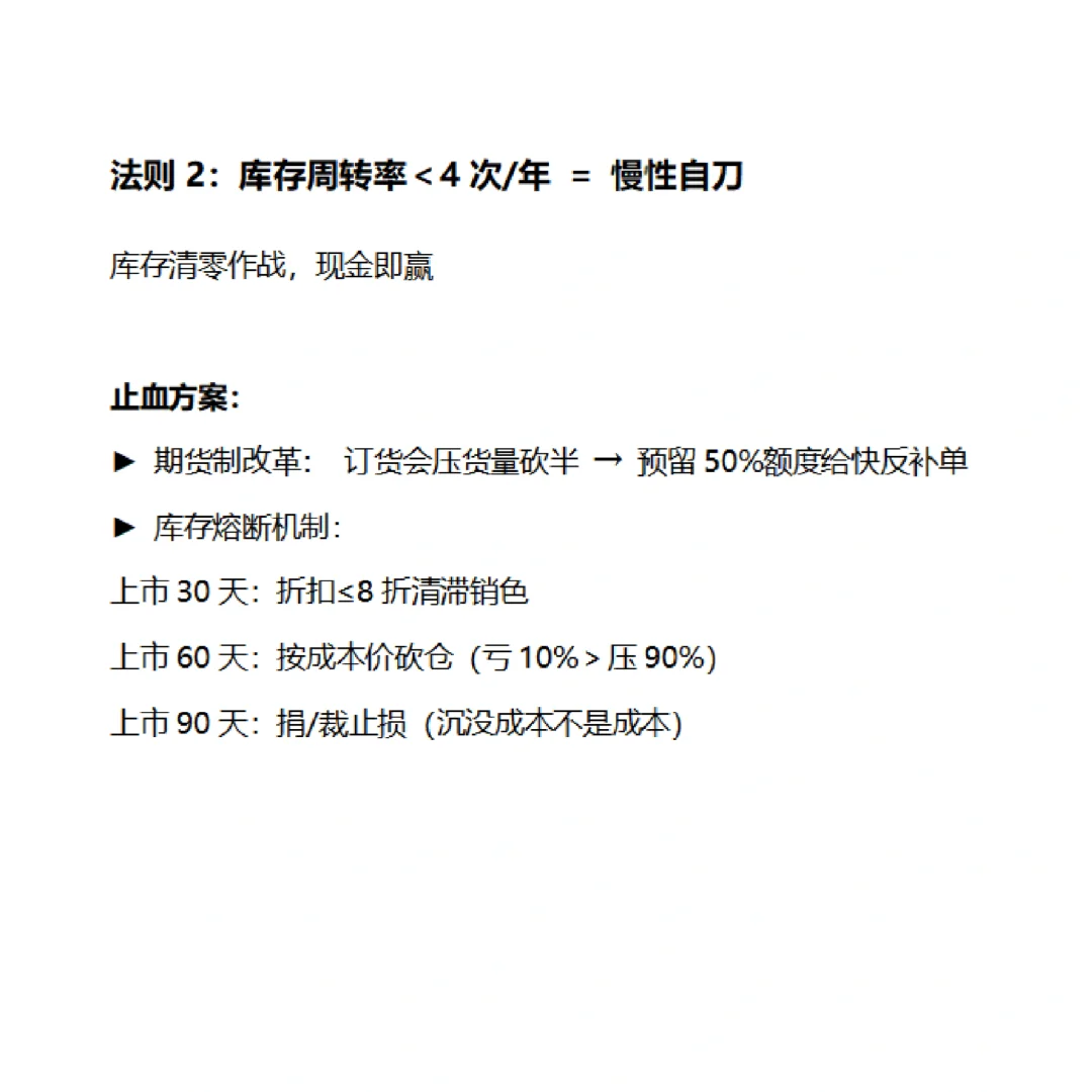 服装人利润法则：不做规模做利润