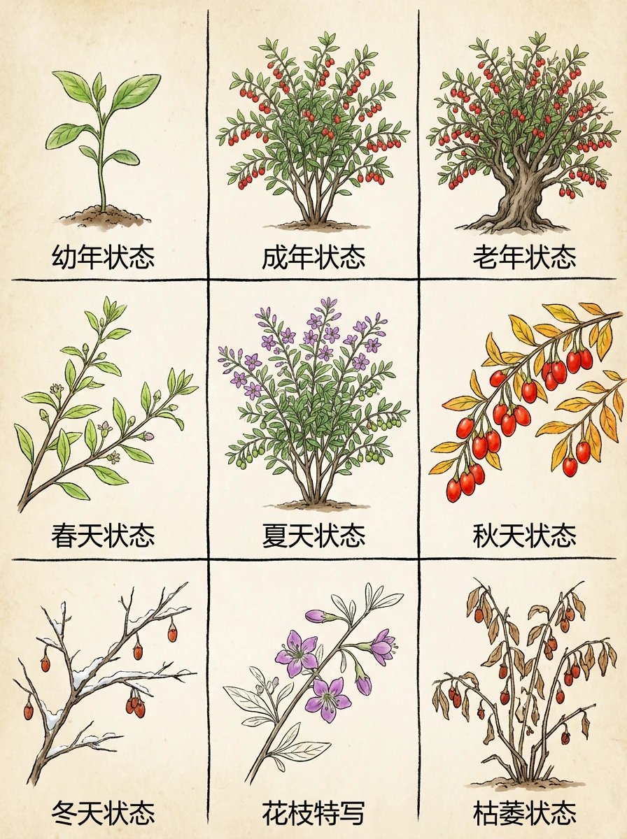 枸杞【植物猪自然笔记】F70