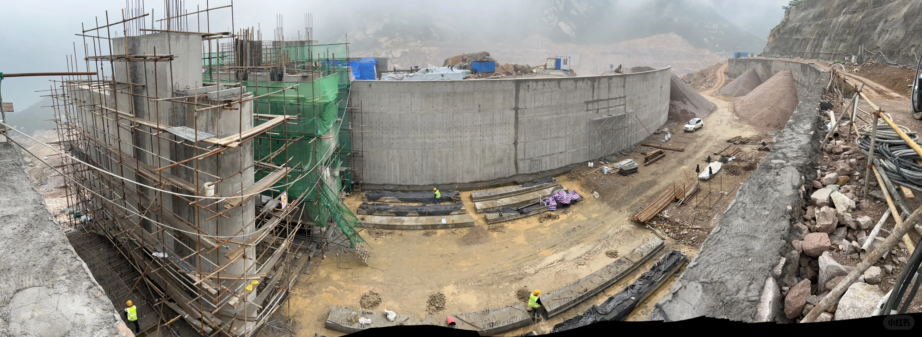 泉心河水库改扩建进行中……