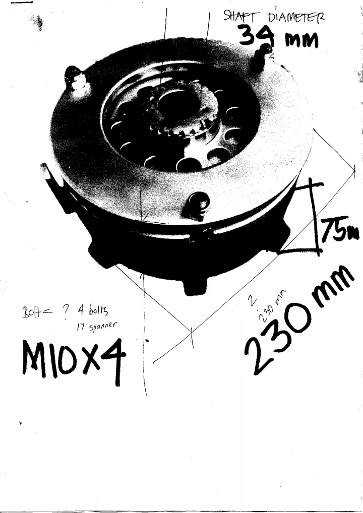 provision crane brake,CompleteBrake,Fw