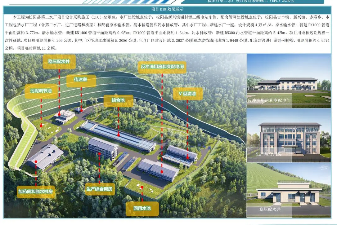 某水厂项目采购设计施工总承包，中标案例展