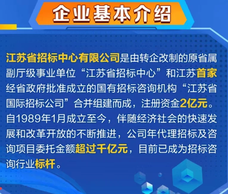 江苏省招标中心有限公司招聘（国企）