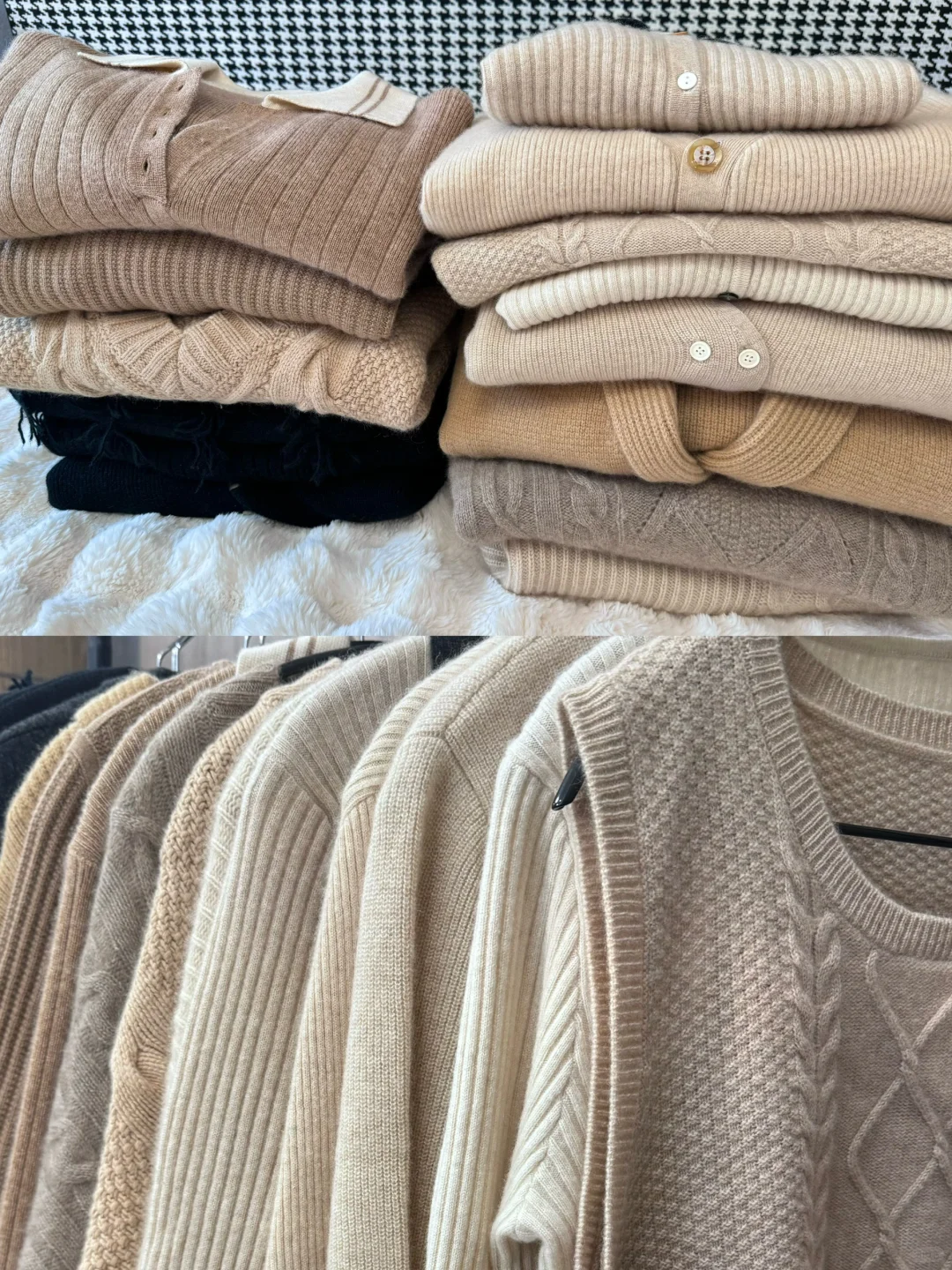 安利苏州这几家羊绒工厂，买/织了18件羊绒衫