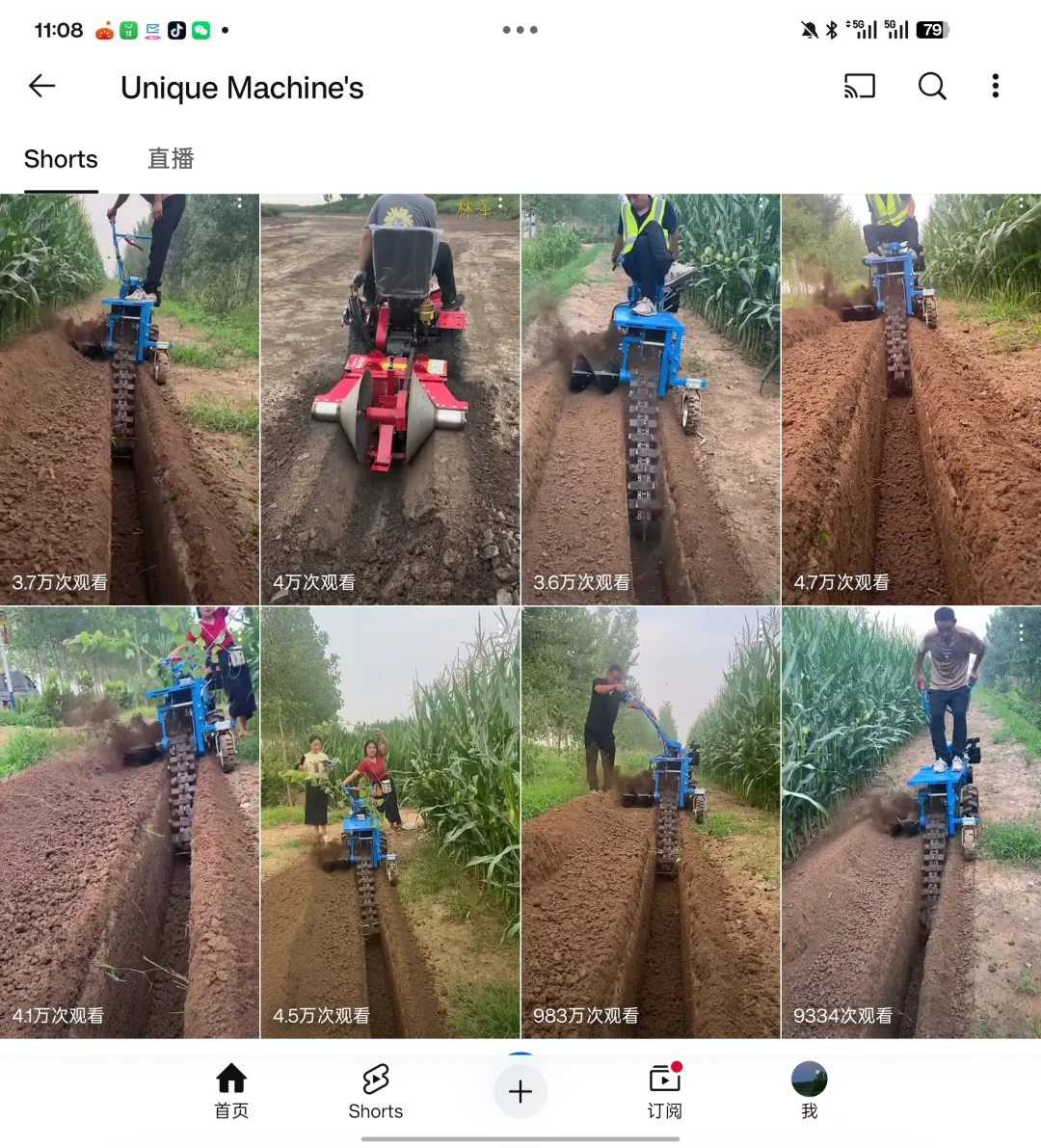 农业机械工厂做YouTube，客户自己找上门