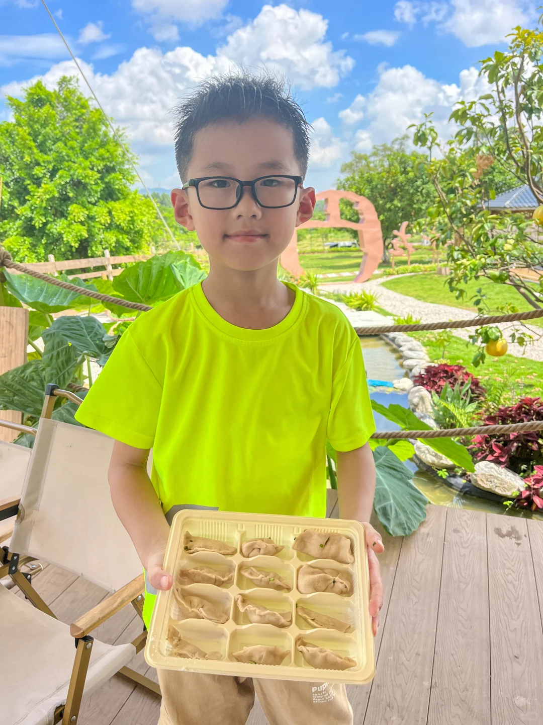 秋游 一起体验农耕 一起做饺子 一起采摘吧