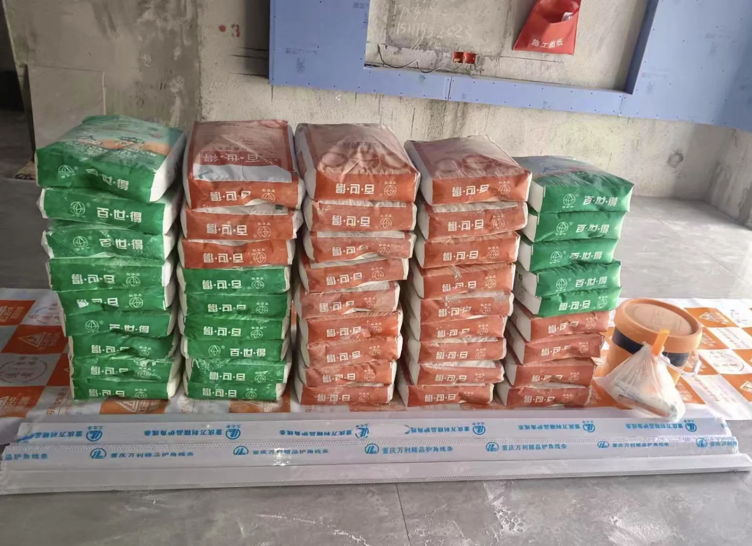 装修老板们，你的基装材料已到达?