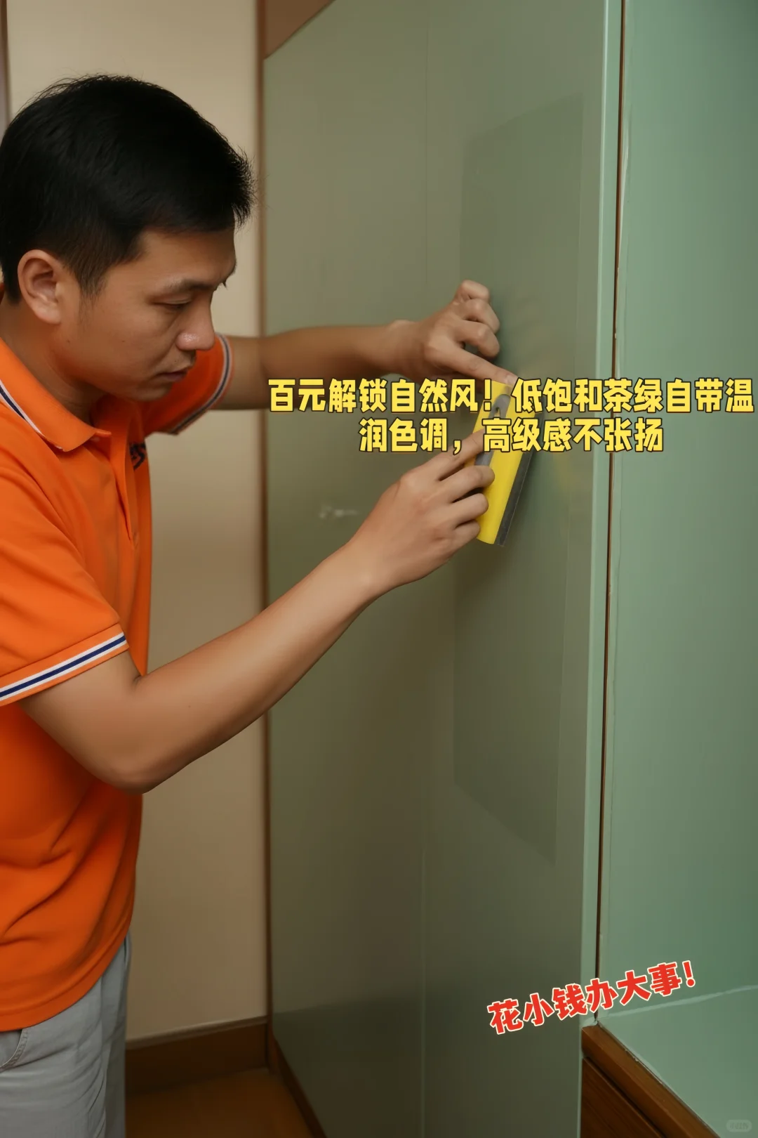 贴膜改色，家具焕新，旧柜秒变“风格款”！