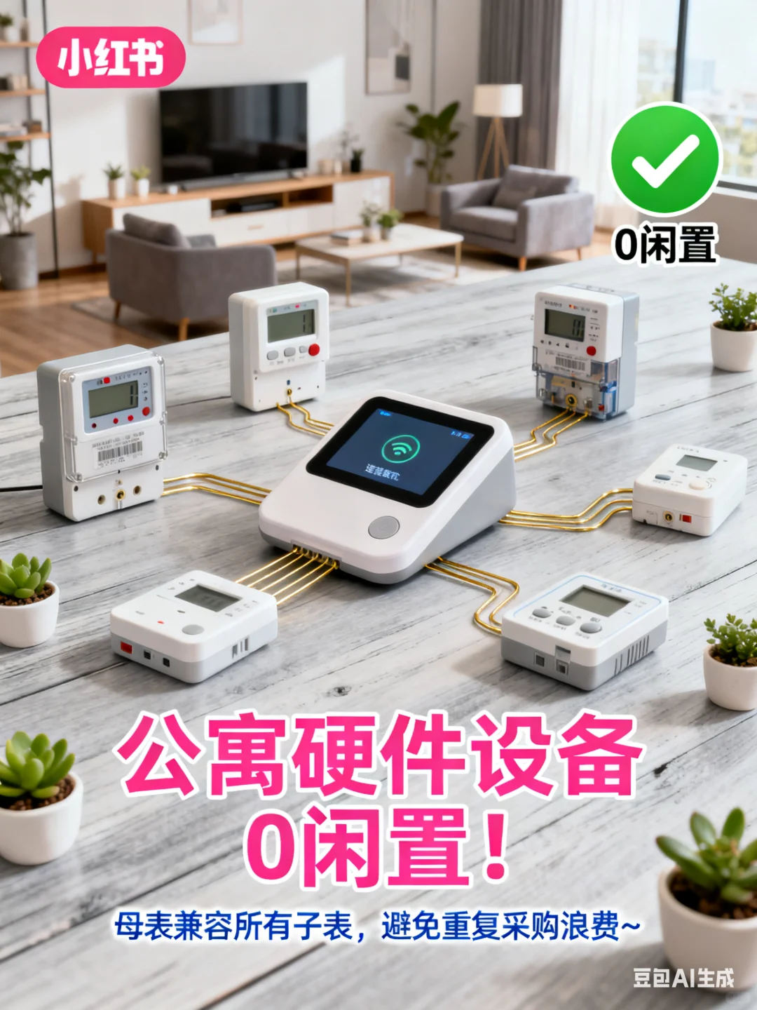 公寓智能电表设备 0 闲置！母表全兼容