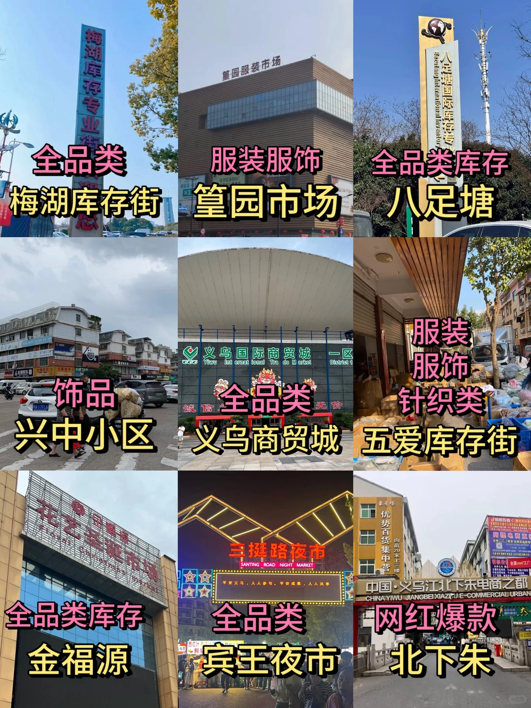 义乌拿货保姆级攻略?新手零踩坑指南‼️