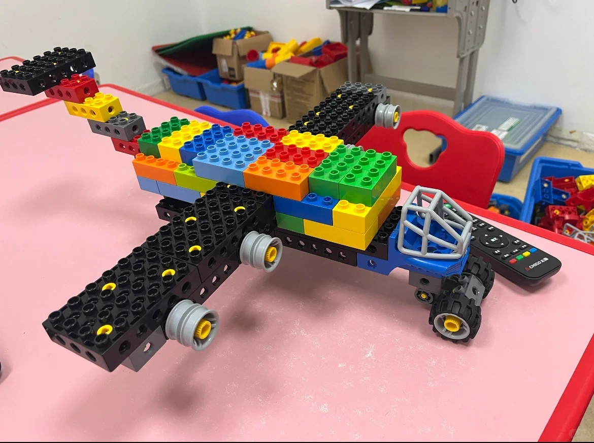 乐高大颗粒｜运输飞机