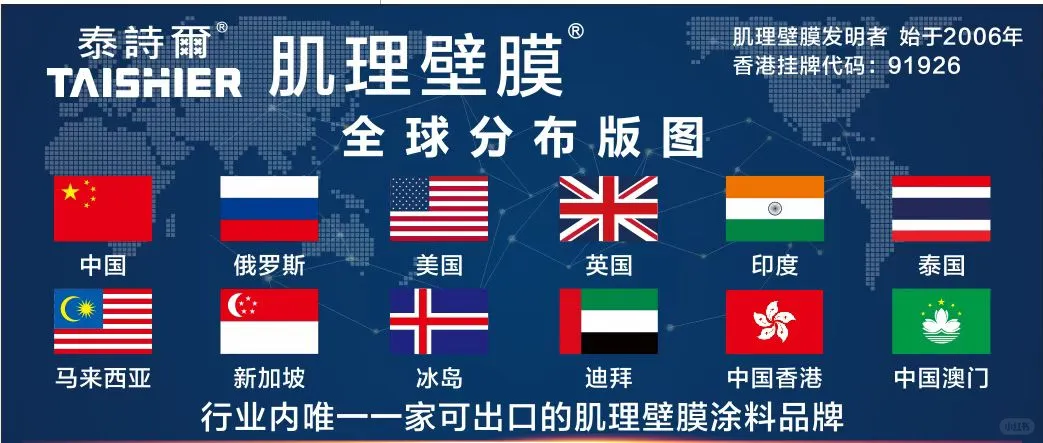 泰诗尔艺术涂料湖北经销商招募中～