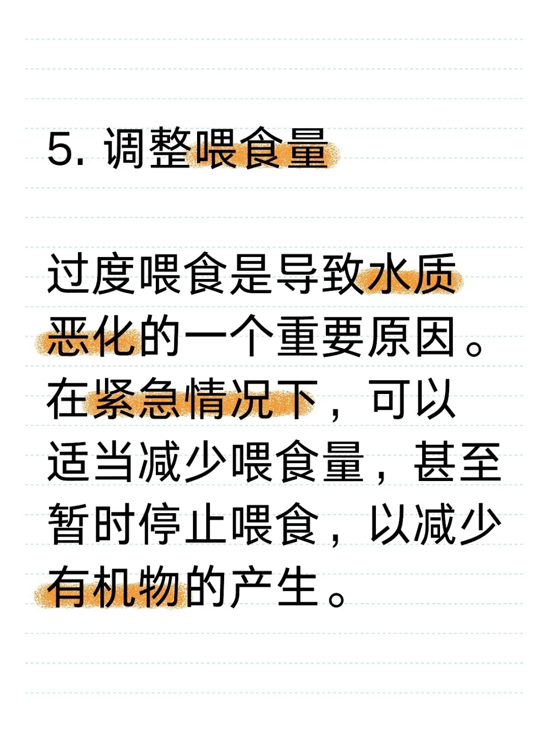 鱼缸应急水质调节方案，快速恢复鱼缸水质！