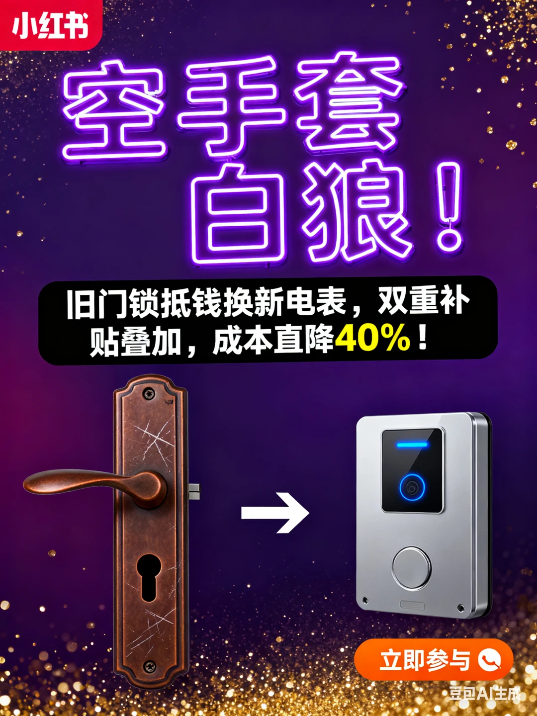 公寓智能电表以旧换新！成本直降 40%