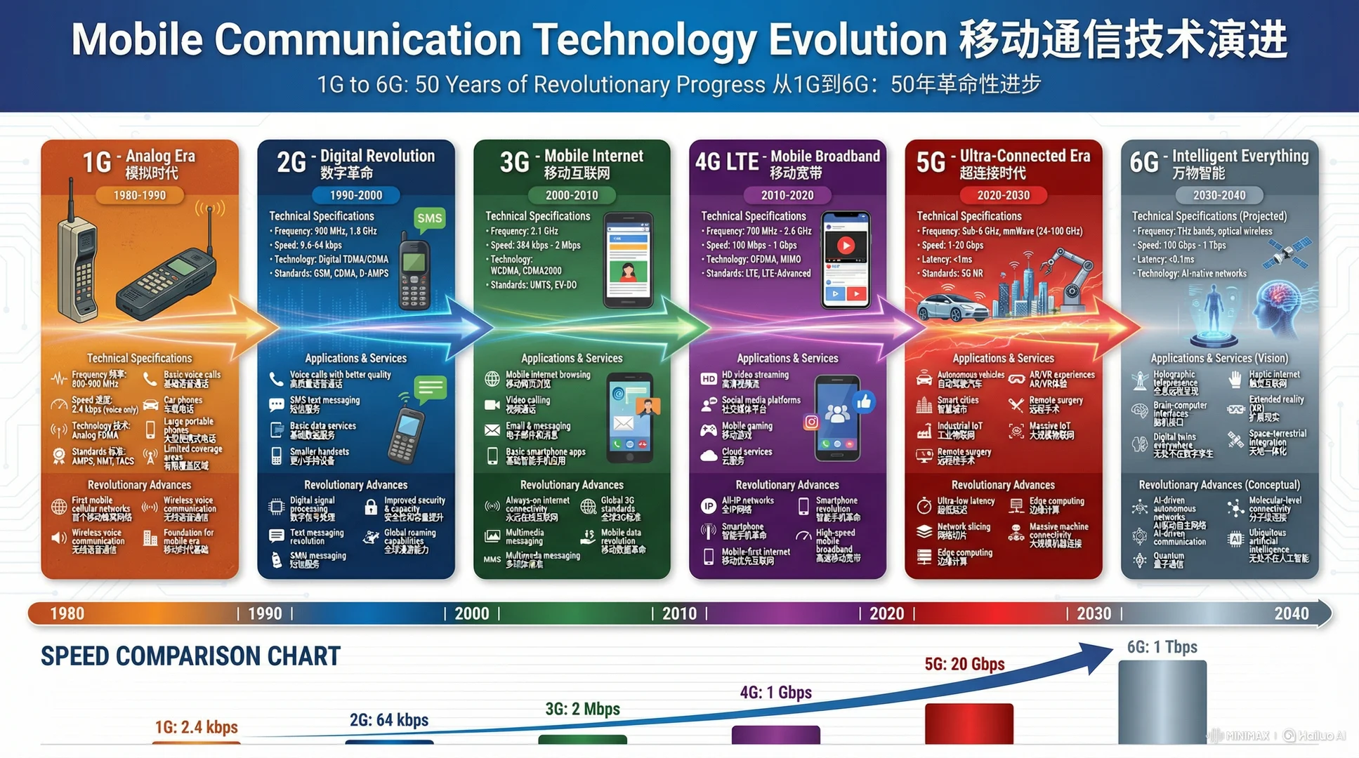 盘点移动通信技术演进