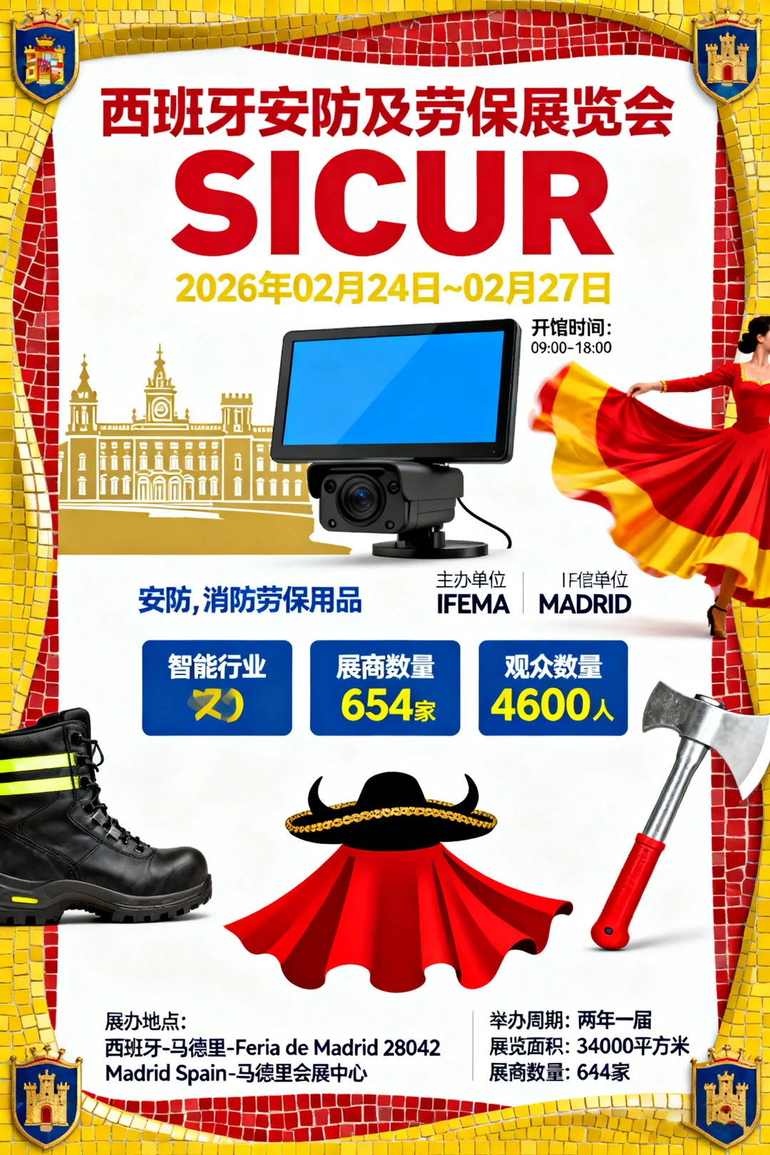 西班牙安防及劳保展览会 SICUR