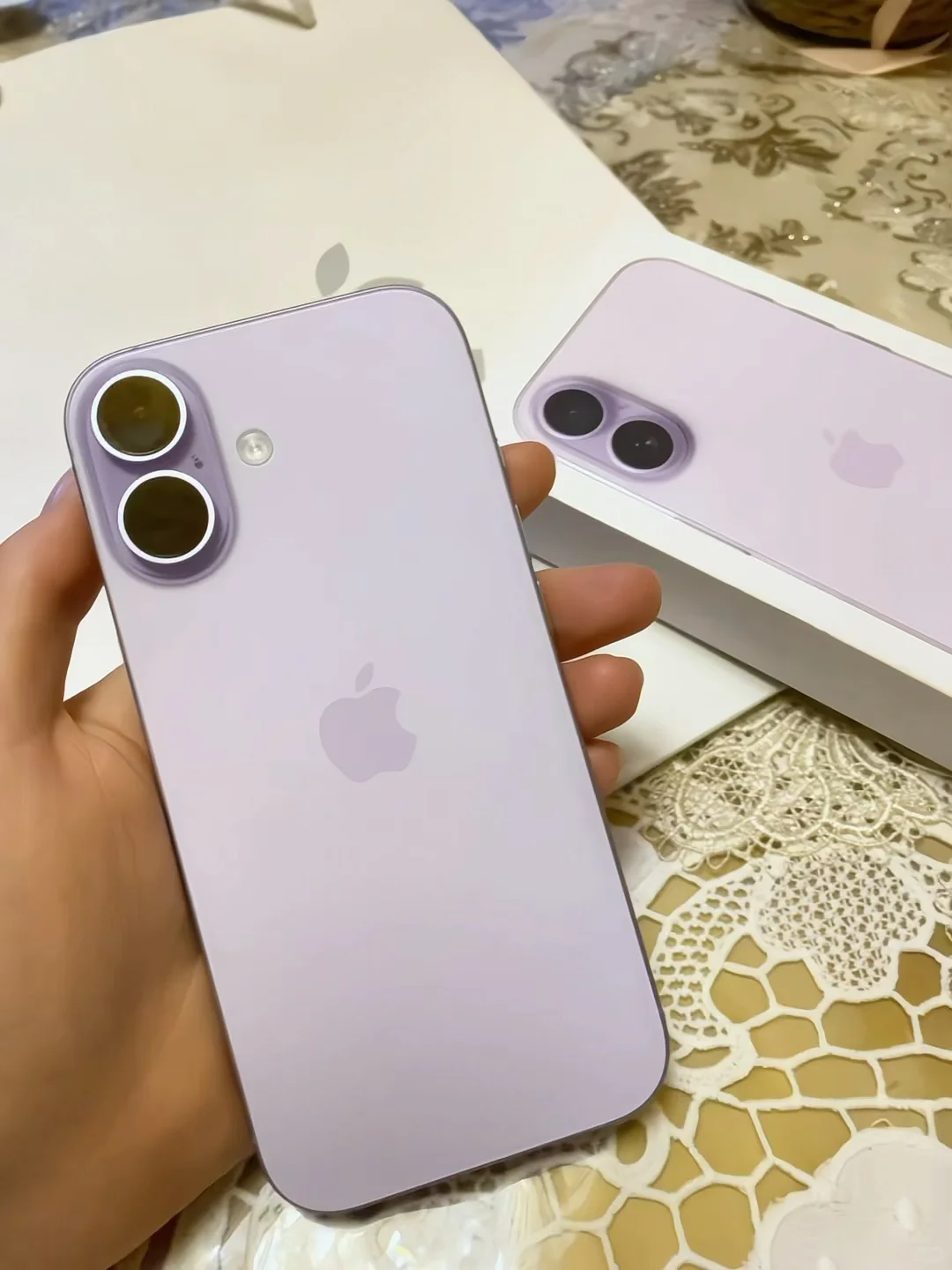 苹果17薰衣草紫上手4天！