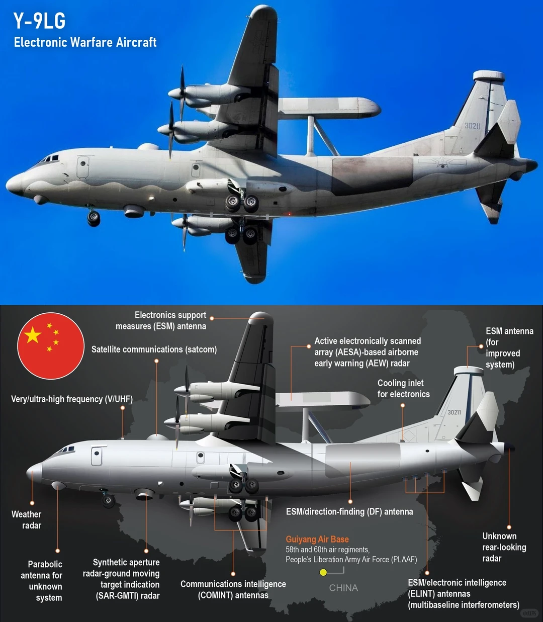 神秘的电子战飞机