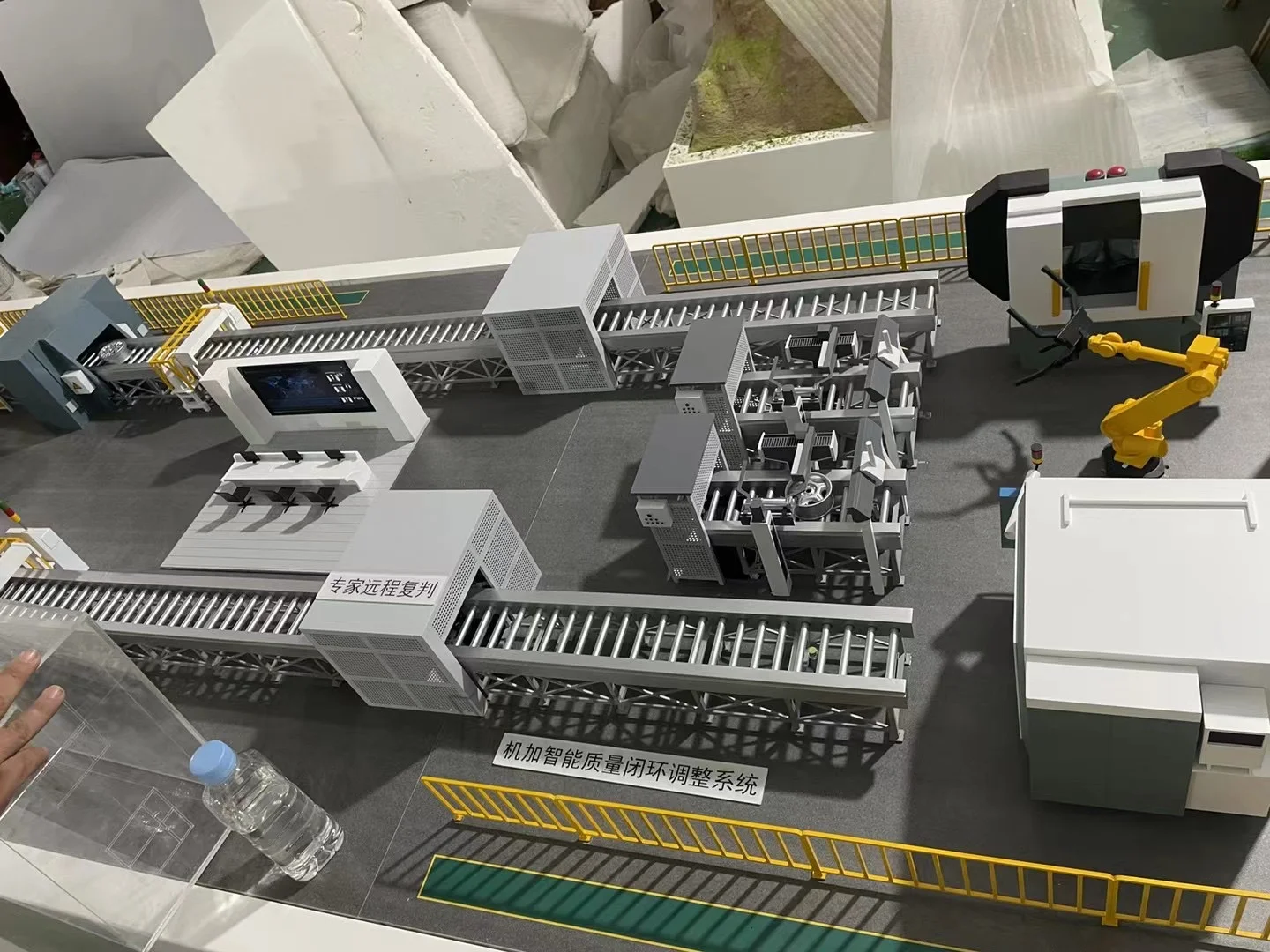 机械化自动产线沙盘模型 沙盘模型制作