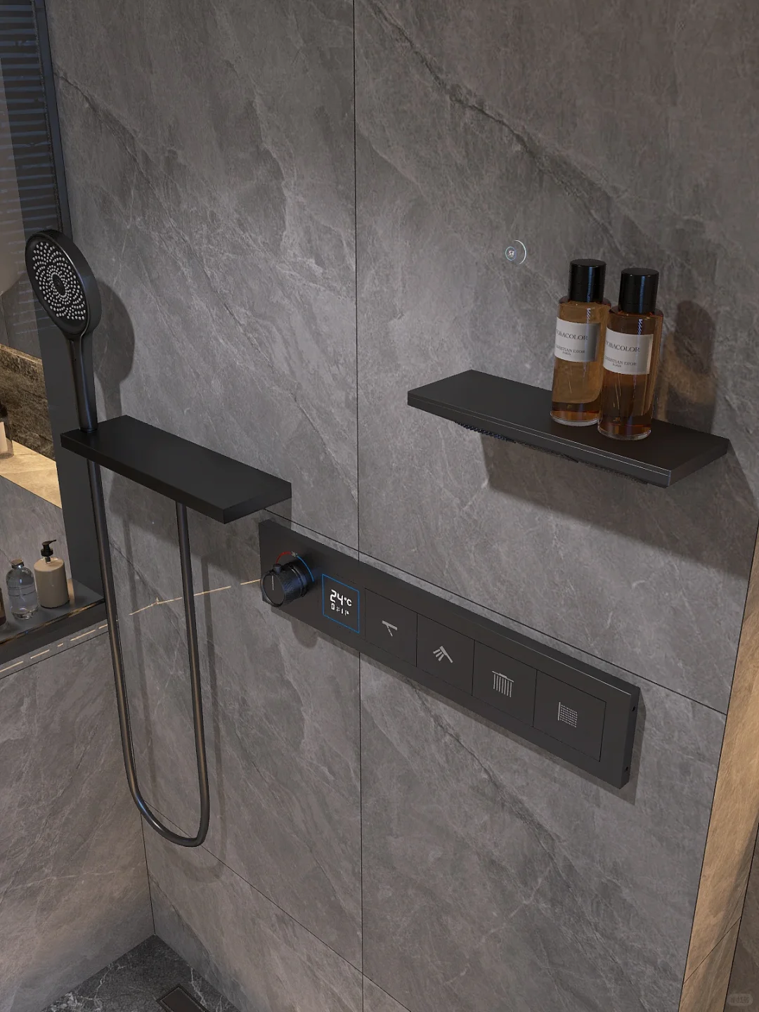 ?没想到这么成功，这浴室也太高级了