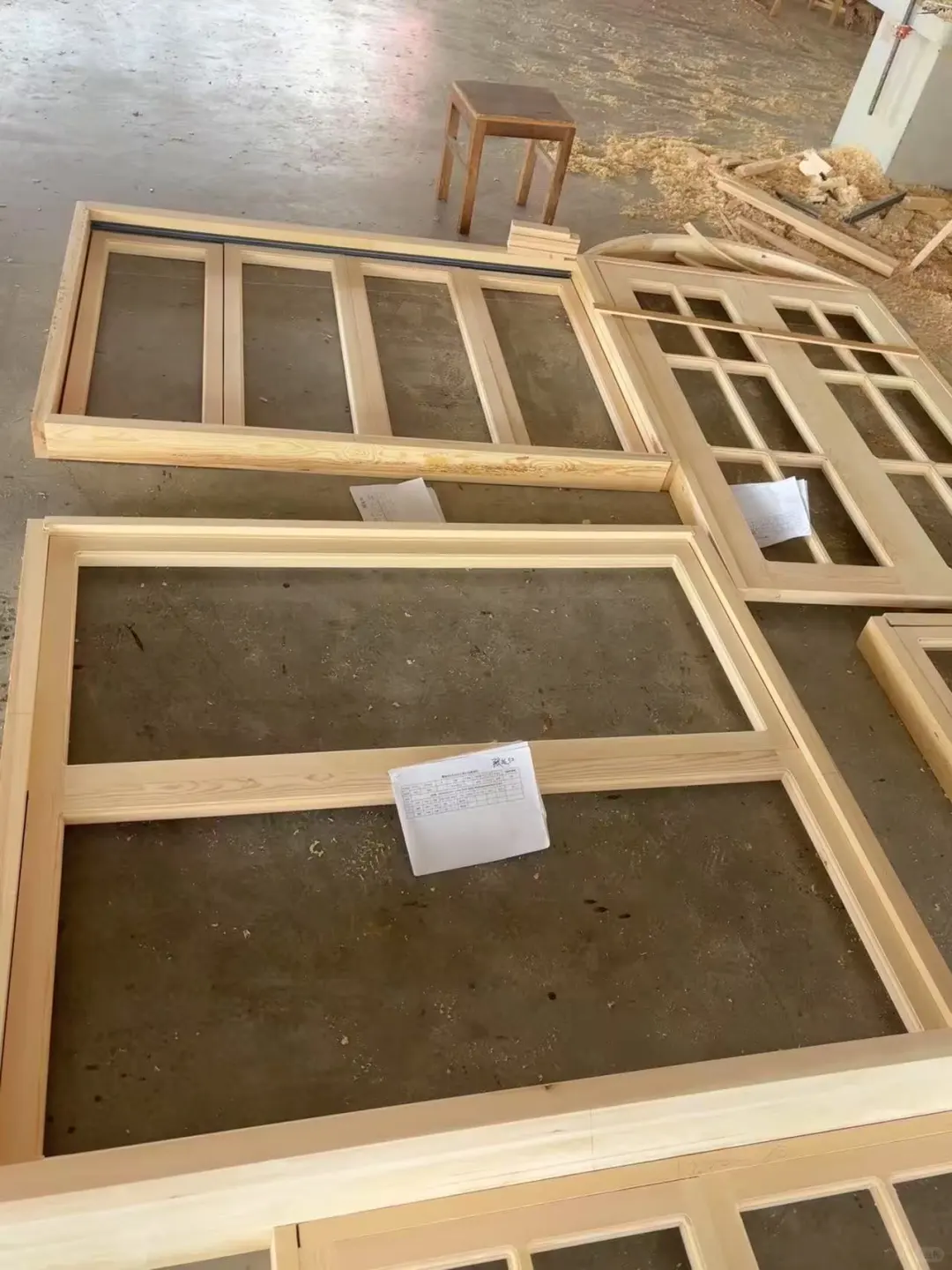 实木工厂车间实拍图