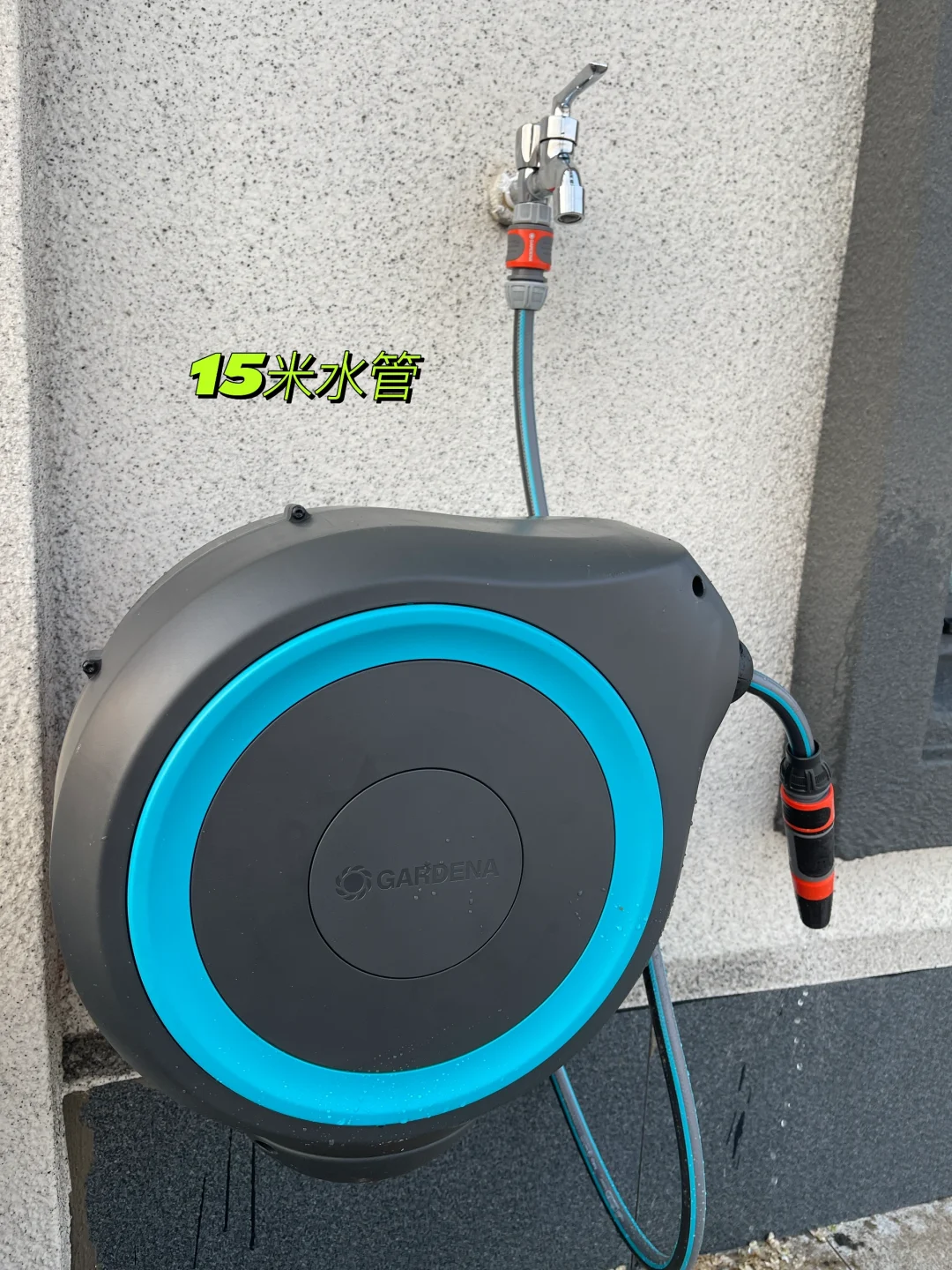 强烈安利嘉丁拿GARDENA水管车