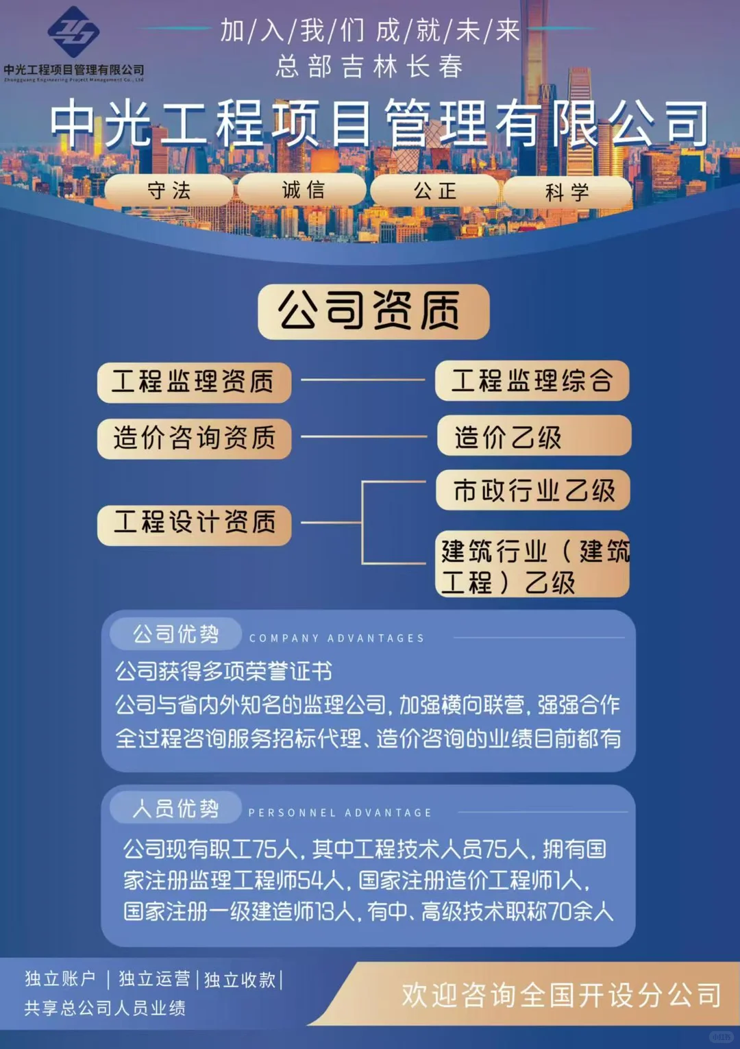 广东监理 三部委乙级 造林绿化 林业资质