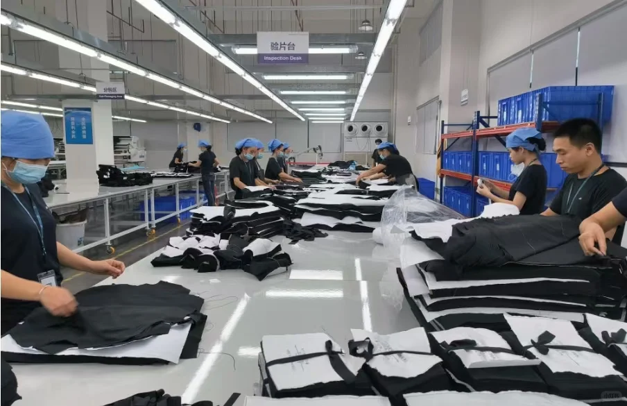 带你走进服装生产车间